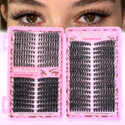 LuxeGlow False Eyelashes Book Set